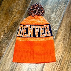 Denver broncos beanie hat